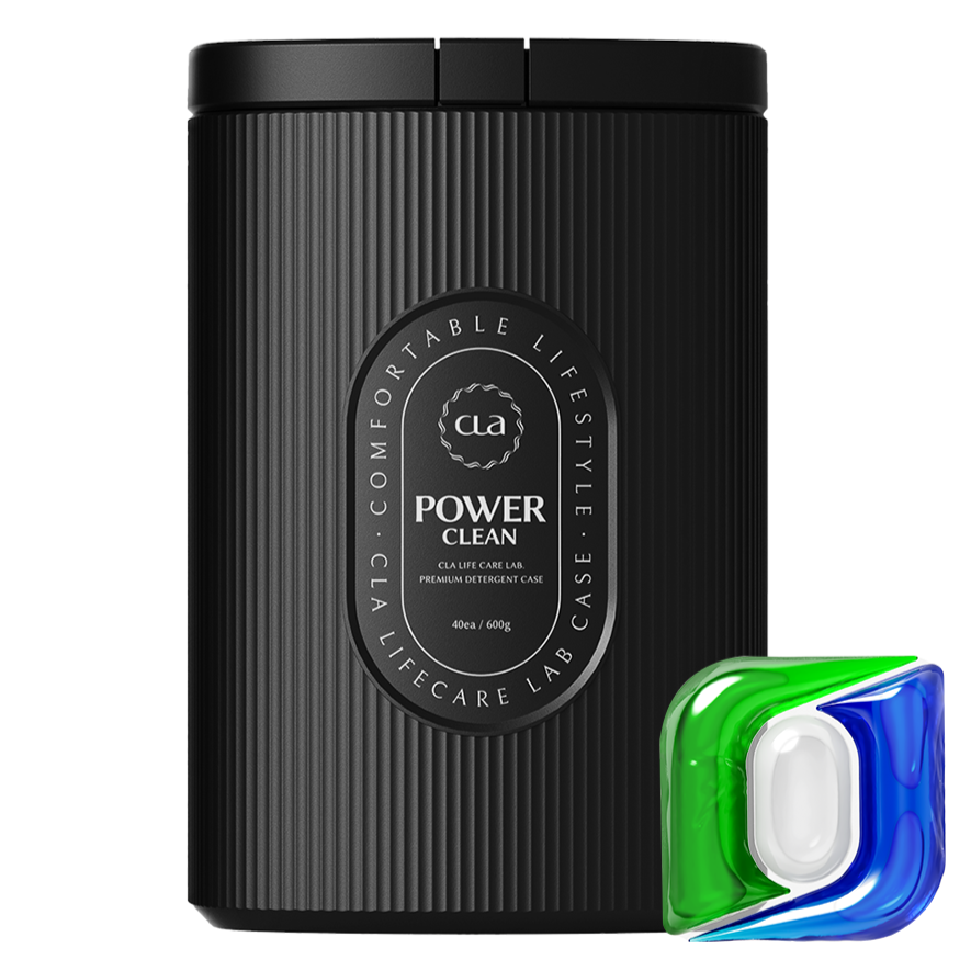 클라 파워클린 3in1 실내건조 캡슐 세제 프레시오션 블랙 케이스 본품 29,800원