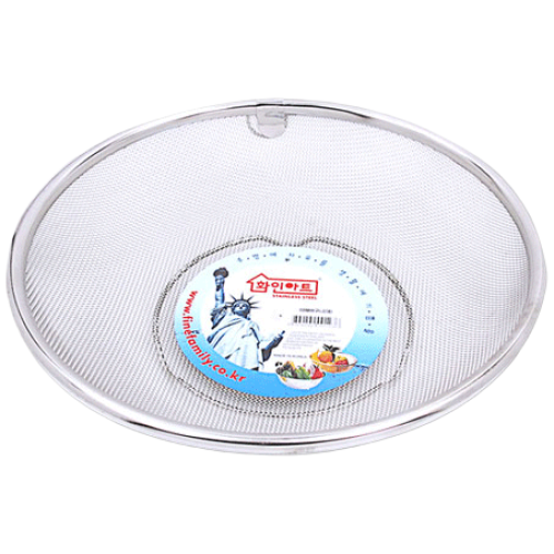 [DAMDA] 국내생산 스텐304 야채바구니 채망 소형 소쿠리 채반 바구니, 스테인레스, 1개 7,500원