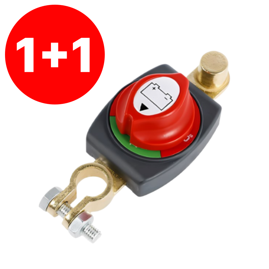 섭합 [1+1] 배터리 방전방지 차단기 12V-24V 자동차 킬스위치 고급형 18,500원