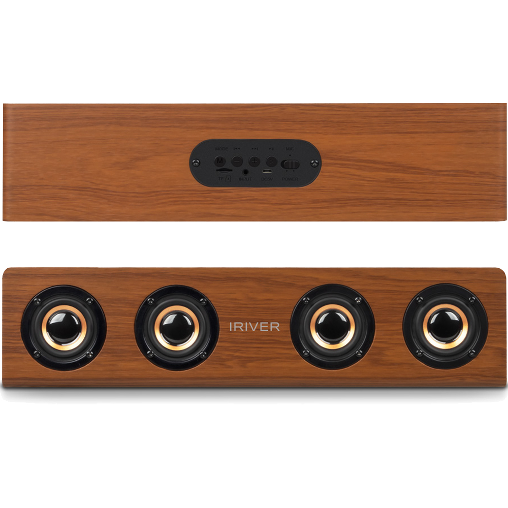 아이리버 블루투스 사운드바 스피커, IBS-E50, 우드 44,150원