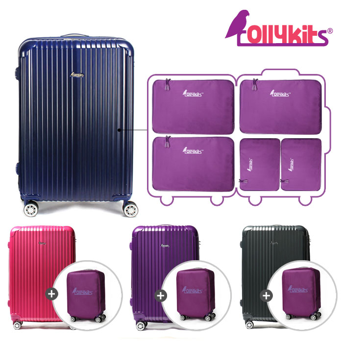 롤리키드 누누 특대형 28인치 확장 캐리어 + 트래블 5종 여행용 파우치 세트 119,000원