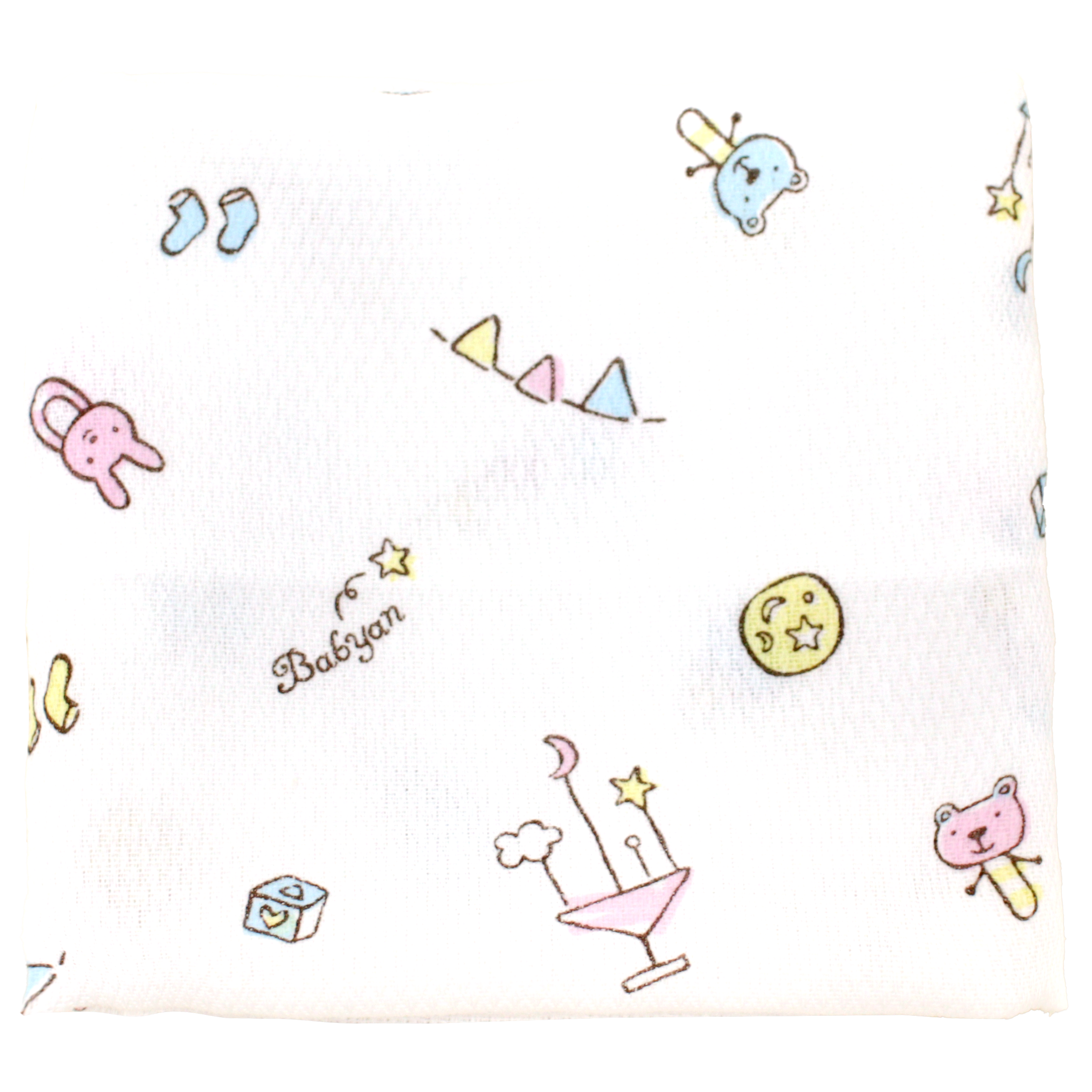 베이비앙 순면 나염 아기 가제 엠보손수건 10장(혼합가능)(오후5시이전 주문건 당일출고) 9,900원