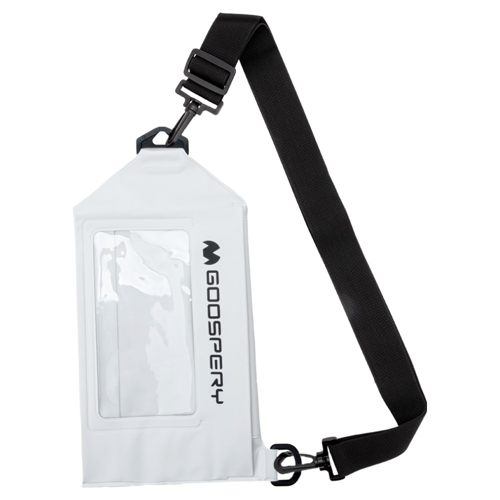 구스페리 다용도 수납 휴대폰 방수 크로스백, 화이트, 1개 9,180원