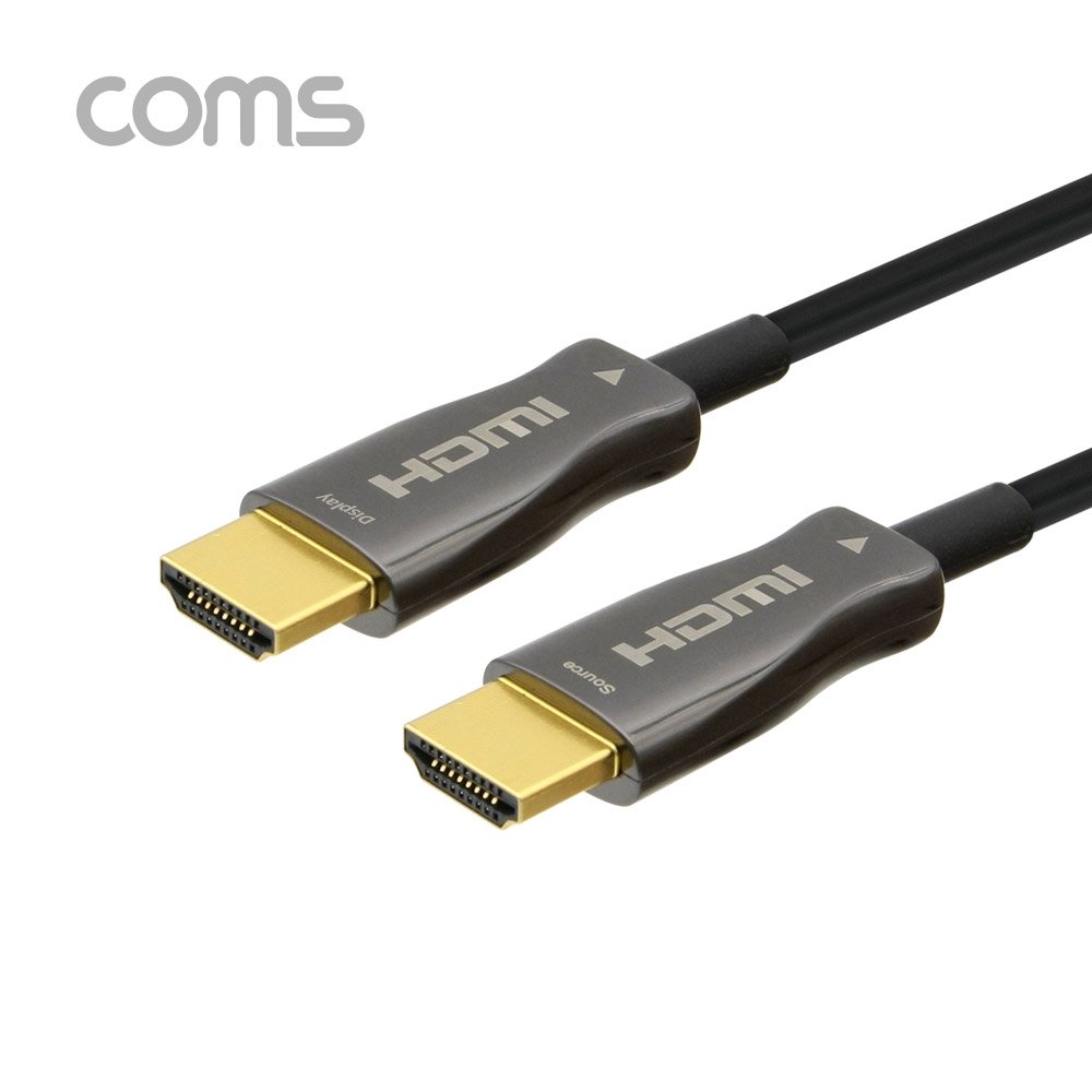 컴스 HDMI 2.0 리피터 광 케이블 Optical + Coaxial 4K2K 60Hz 지원 4K2K 60Hz 지원 금도금 단자 UHD CB486 37,680원