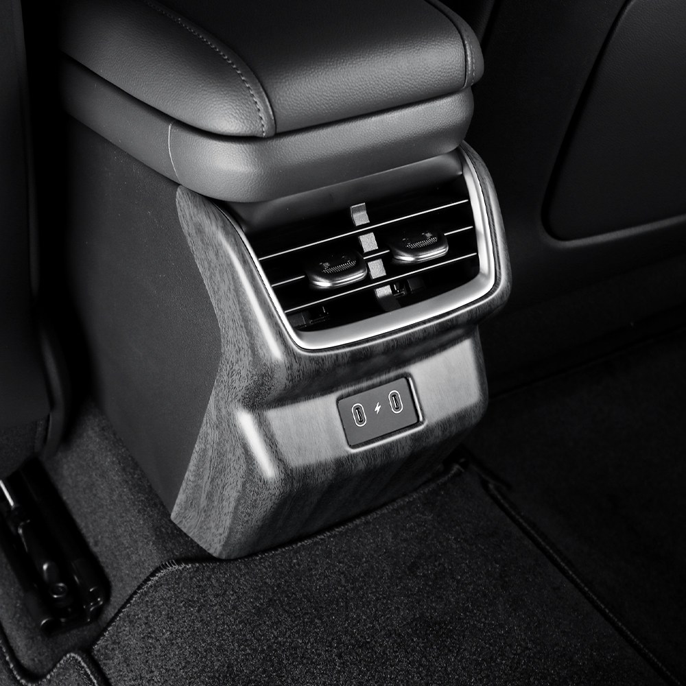 유투카 호환 디올뉴 그랜저 GN7 튜닝 2열송풍구 커버 우드 카본 몰딩 차량 용품 기스방지 42,800원