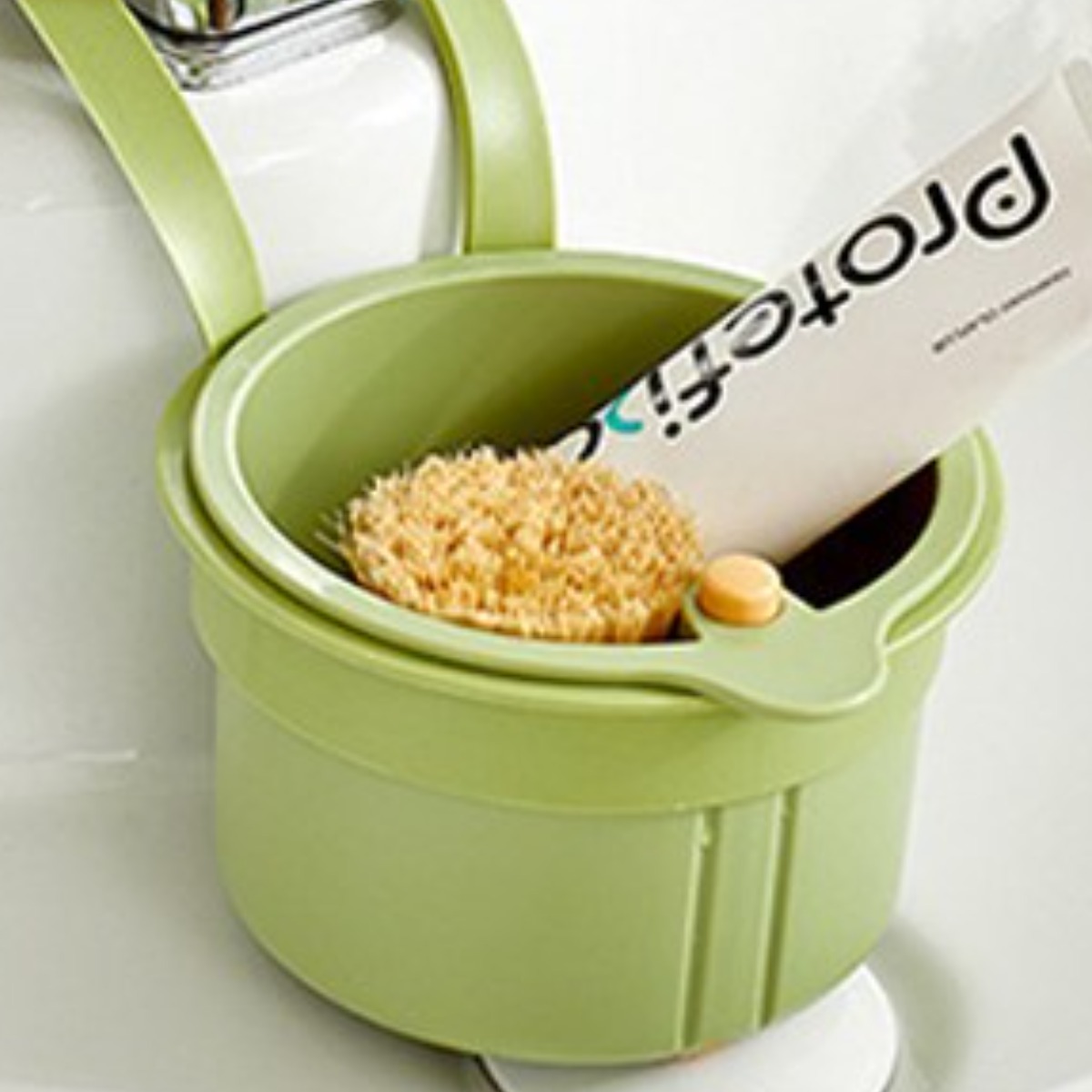 루이벤 이지원터치 싱크대 음식물 거름망 물빠짐 바구니 음식물 물기제거 과일 세척 거치대 주방 채반 채망 3,850원