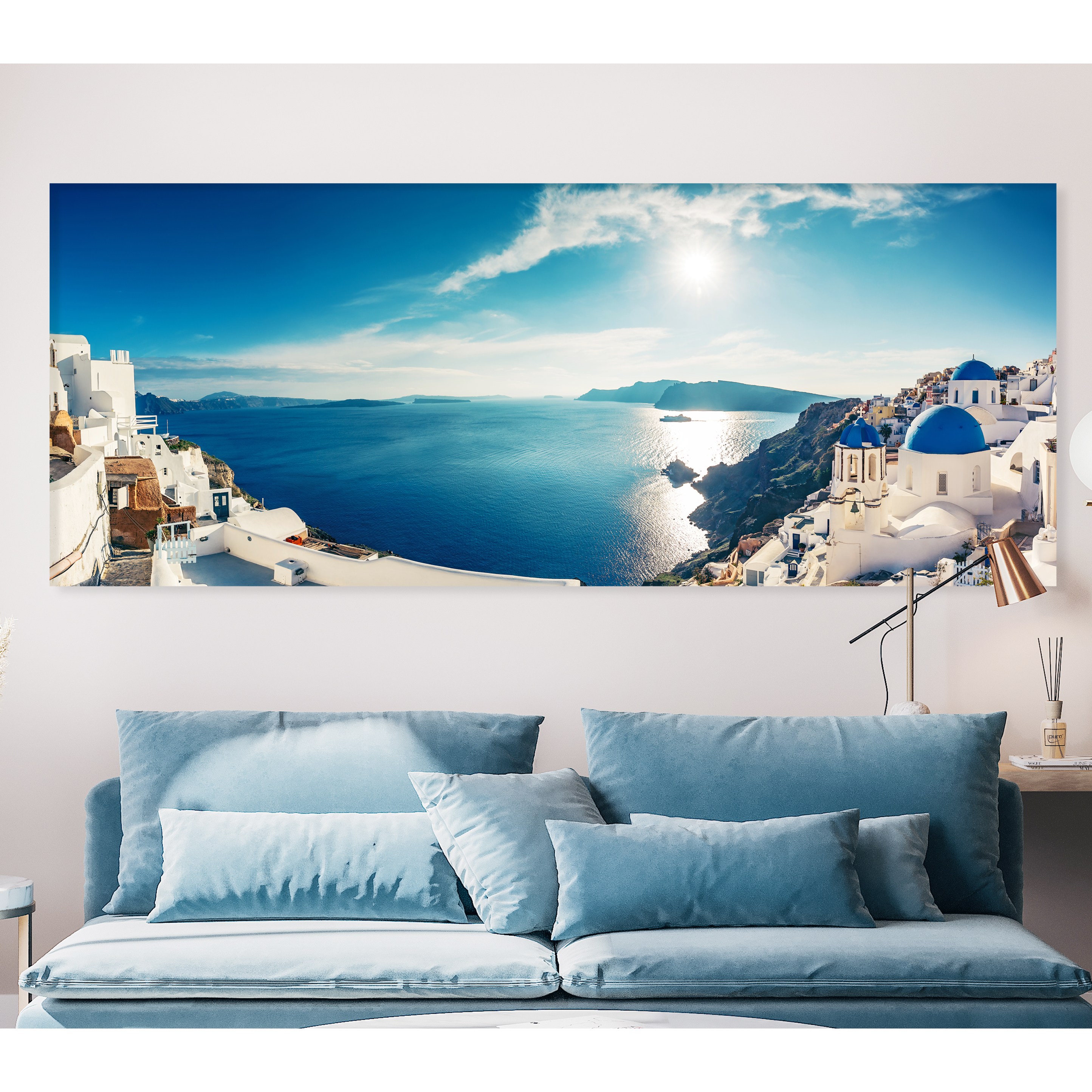 그리스 산토리니 유럽 바다 풍경 그림 사진 거실 침실 카페 인테리어 개업 신혼 집들이선물 57,000원