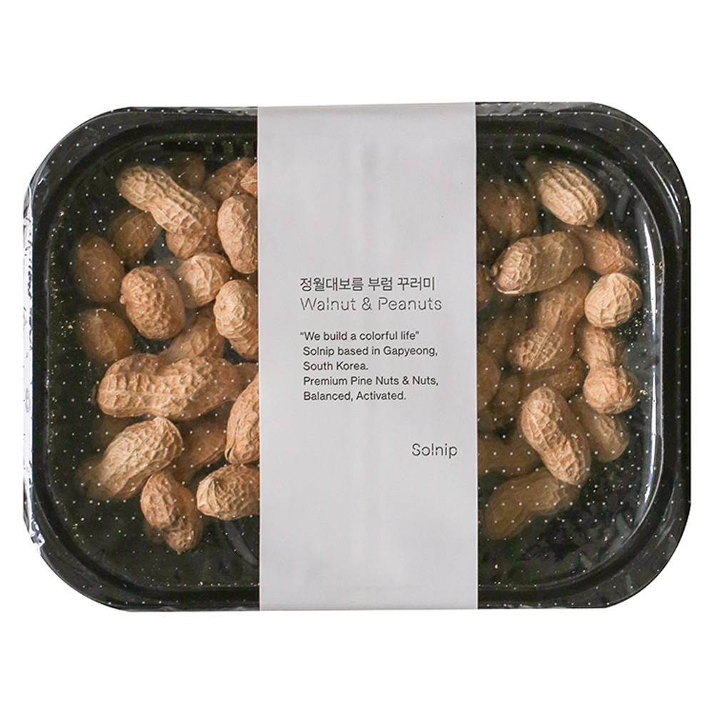 솔닙 정월 대보름 부럼꾸러미 피호두 150g + 피땅콩 150g 5,980원