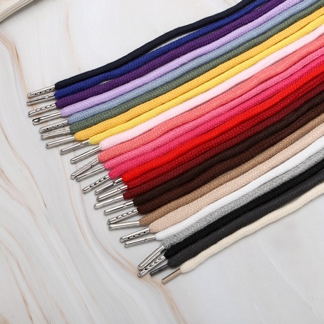 5mm 실버팁 우동끈, 철팁 스트링끈 바지끈, 신발끈, 카키, 1개 590원