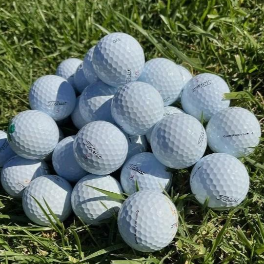 [로스트볼일번지]타이틀리스트 PRO V1 V1X 로스트볼 A A+급 혼합 패키지, 60개, 화이트(A+등급) 82,530원