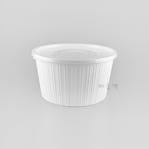 TY 사출 탕용기 223파이 대 200개 세트 3200ml 백색 일회용 포장 배달 용기, 1개, 200개입 113,500원