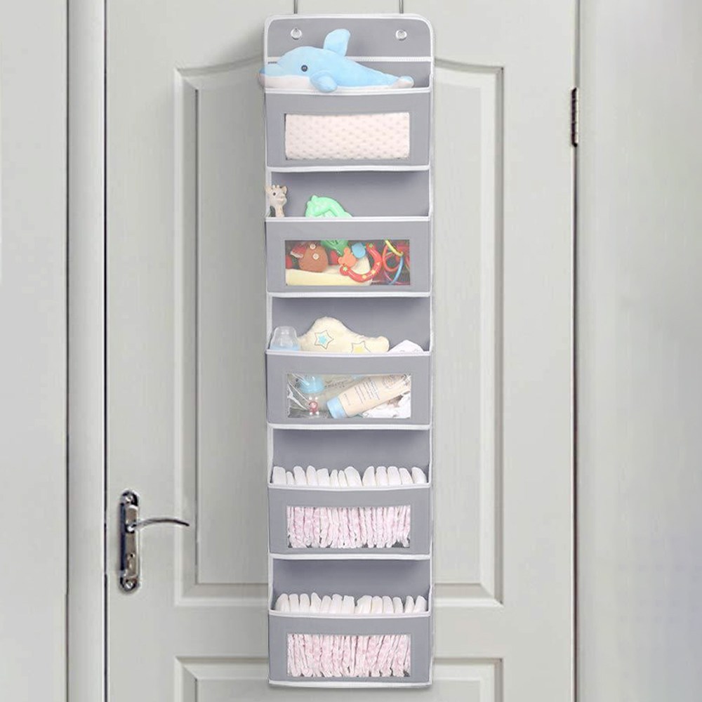 투데이리빙 5단 문걸이형 행잉 오거나이저 문걸이 도어 수납함 수건 인형 소품 멀티 다용도 정리 보관 걸이형 패브릭 포켓 수납 걸이 정리함 14,600원