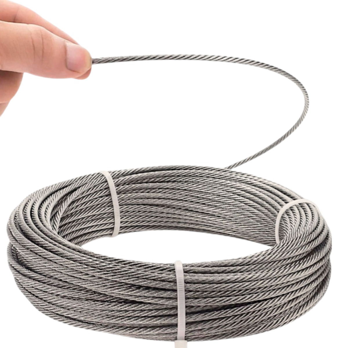 케이에스로프 국산 스텐 와이어 로프 10미터, 10M(수량만큼 연결) 13,500원