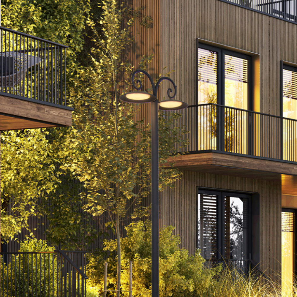 외부 LED 전기 정원등 잔디등 가로등 열주등 외등 블랙 515,000원