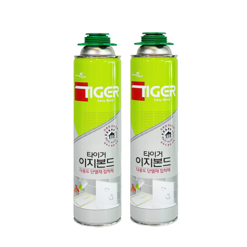 타이거 이지본드 단열재 아이소핑크 석고보드 접착제 우레탄 폼본드 18,790원