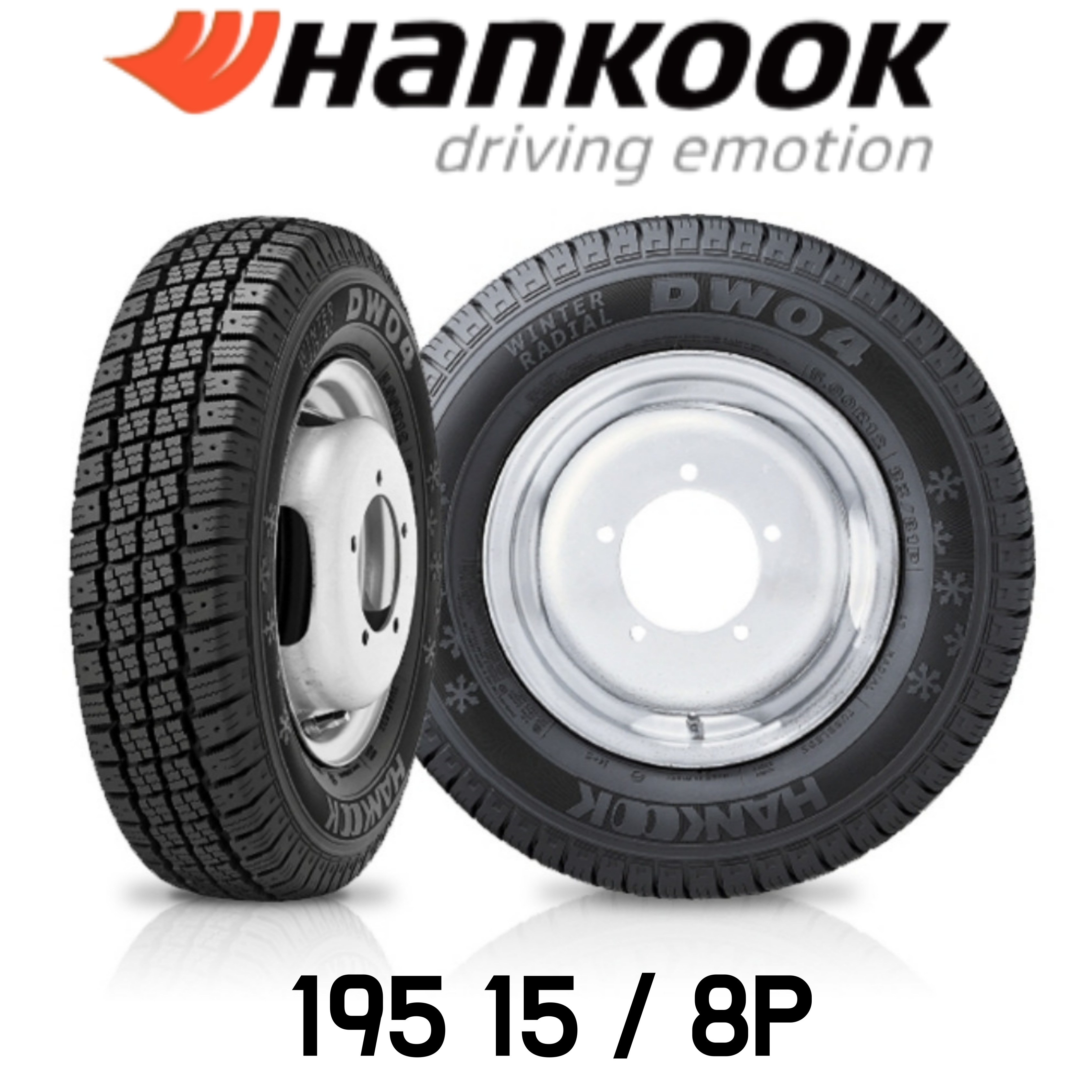 한국타이어195 15 8PR 스노우 윈터 래디알 DW04 195158p WINTER RADIAL, 1개 133,990원