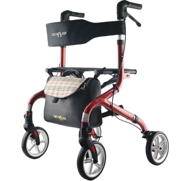 노인보행기 경량형 실버카 코지워커 유로라이트, 1개 185,000원