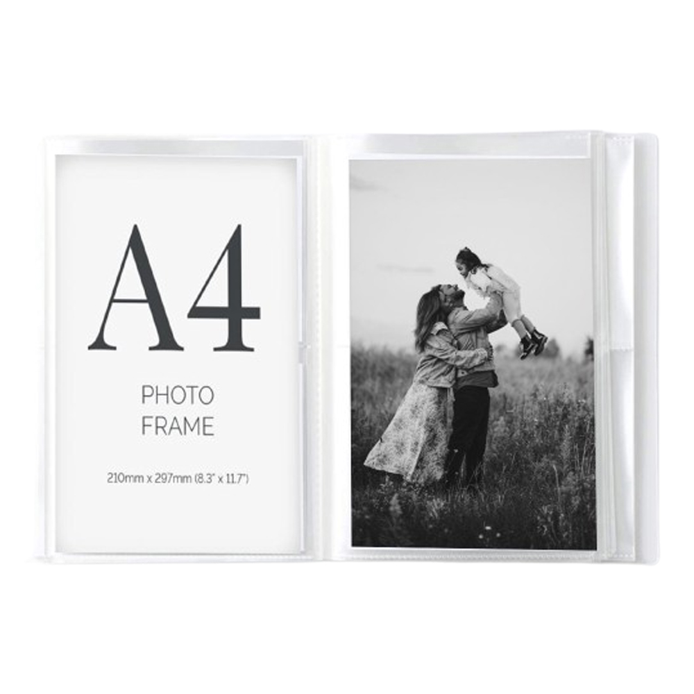 문구백서 무지앨범 A4 사이즈, 화이트, 120매, 1개 13,000원