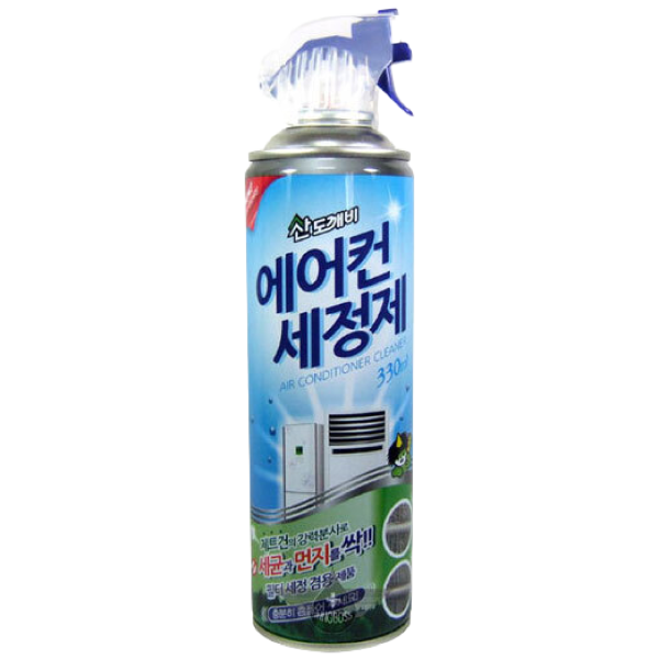 산도깨비 에어컨 세정제 에어컨 필터 청소 필터 세정 제트건 탈취제, 330ml, 1개 3,350원