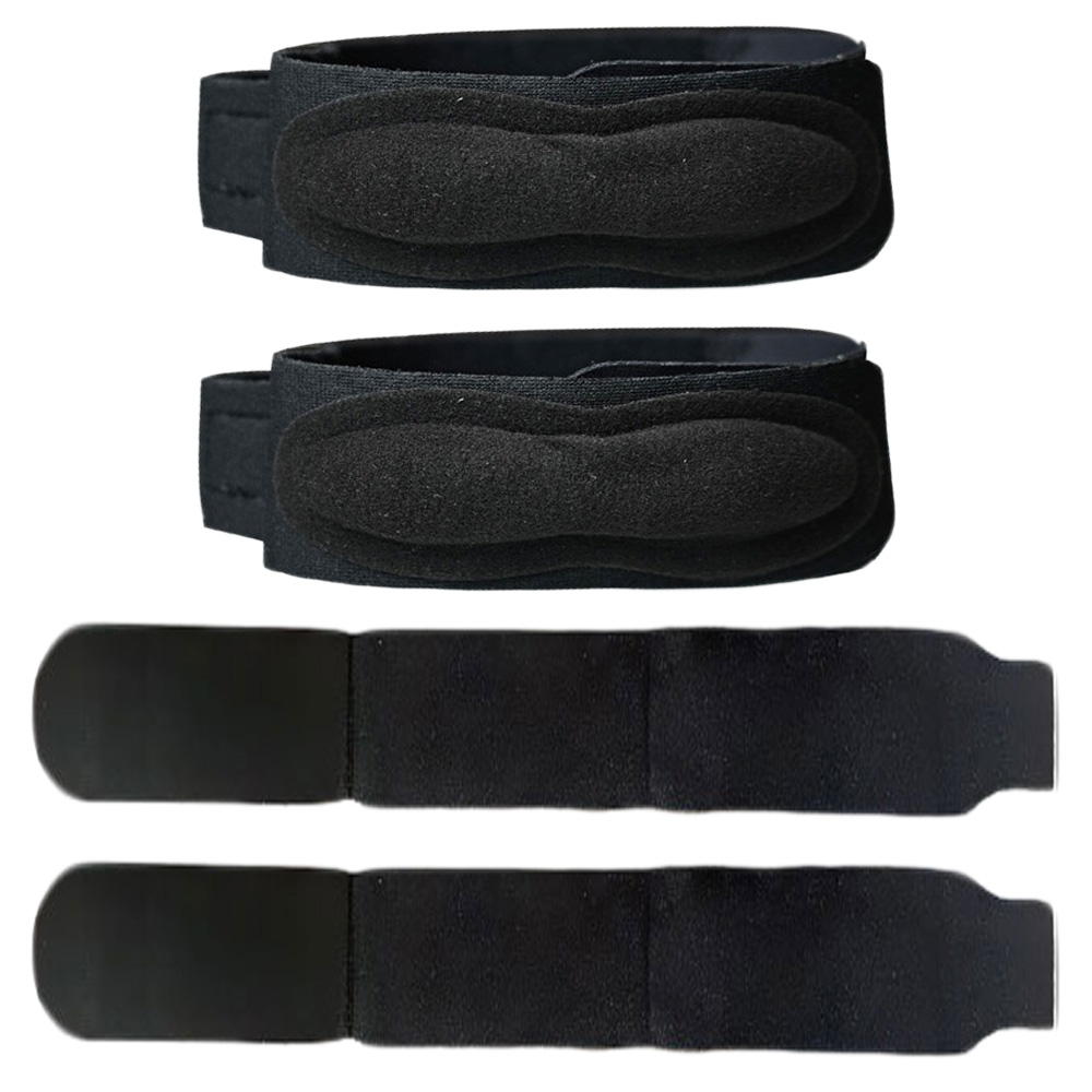 [AC-Mall] 실리콘 슬개골 보호대 1세트-4개/무릎부상 방지 스트랩형 간편착용 무릎보호대/밸크로 타입 사이즈 조절, 01-스트랩보호대, 4개 29,900원