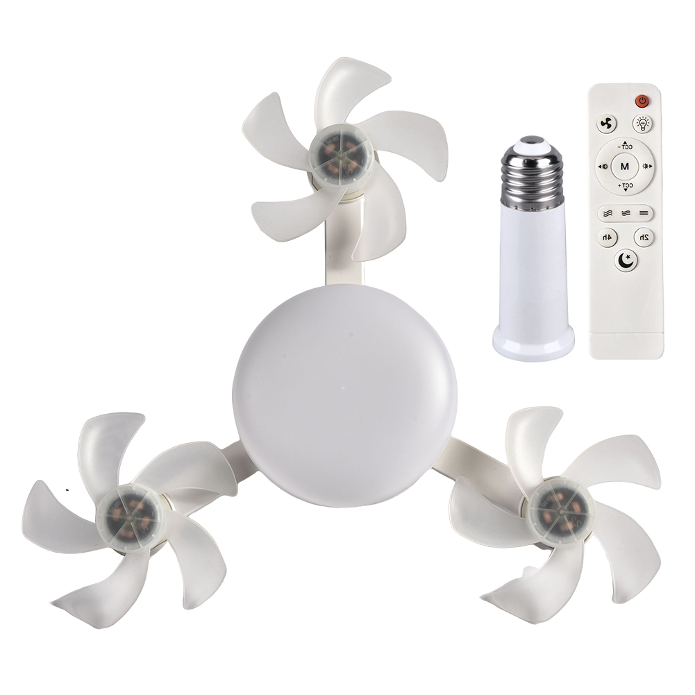 2 In 1 Drone Fan with LED Light Remote Control Hanging Fan 3 Gears Silent Ceiling Drone Fan for Dini 24,400원
