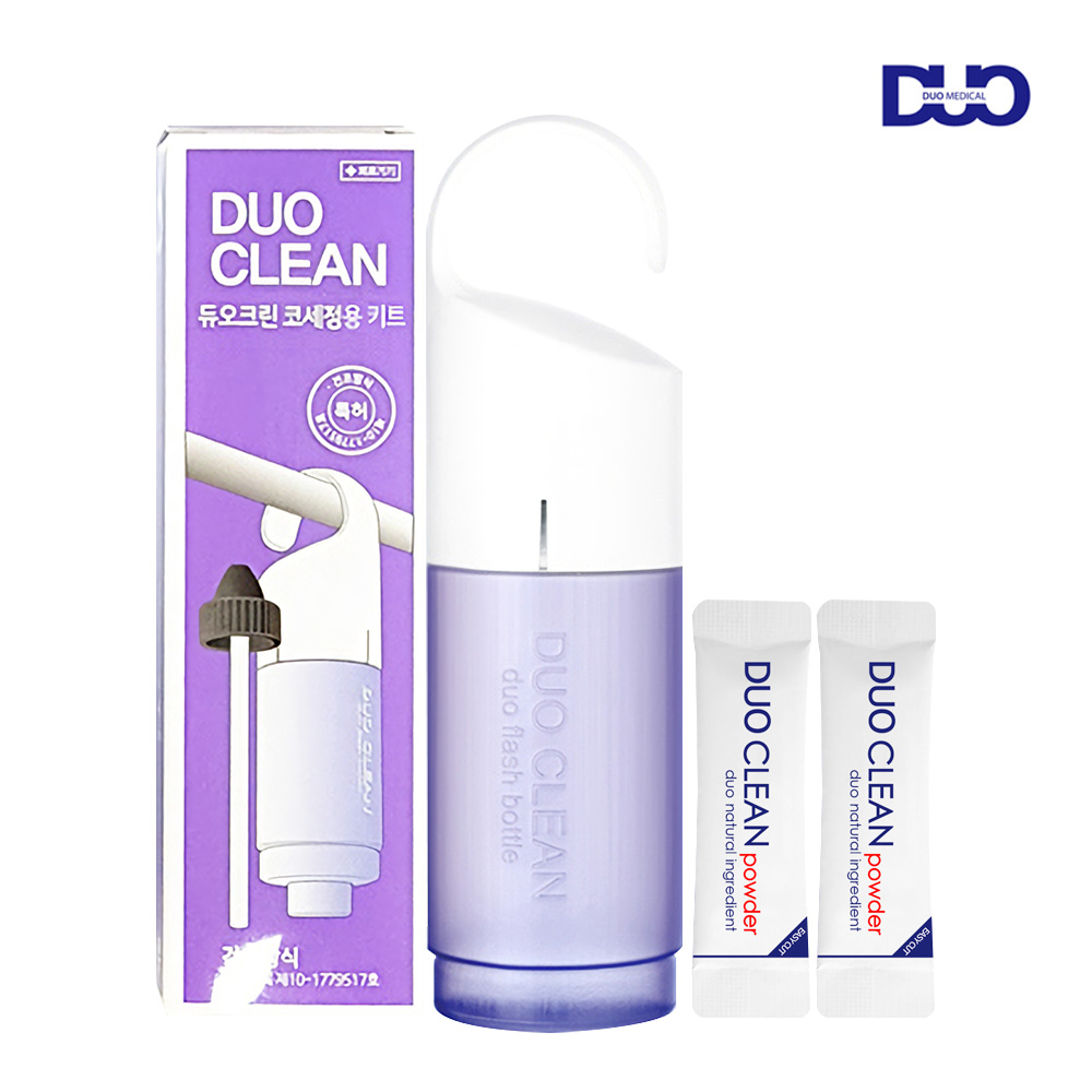 듀오크린 코세정기 키트 청소 어린이 임산부 코세척, 1개 11,500원