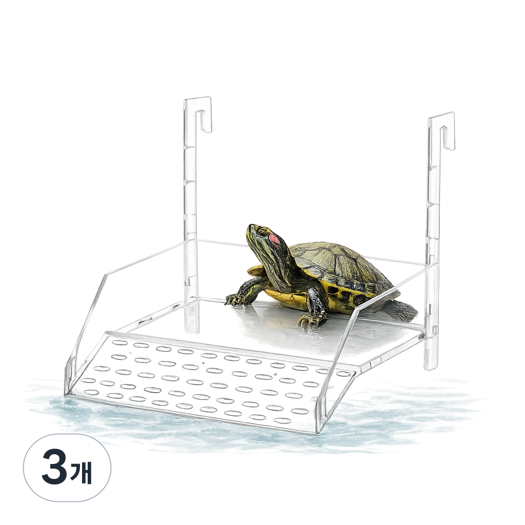 거북이 육지 아크릴 쉼터, 3개, 2XL특대형 40,930원