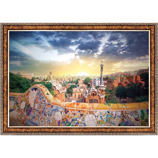 퍼즐코리아 스페인의 구엘공원 풍경 1000피스 직소퍼즐액자 PK1000-3179 44,650원