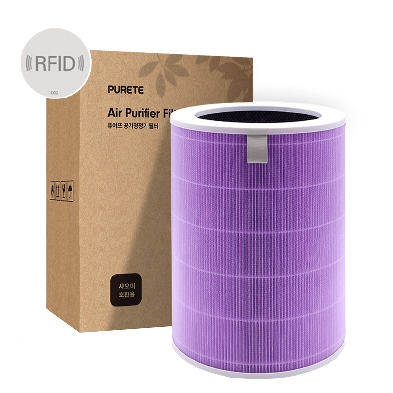 퓨어뜨 샤오미 미에어 공기청정기 필터 퍼플 블루 호환용 16,970원