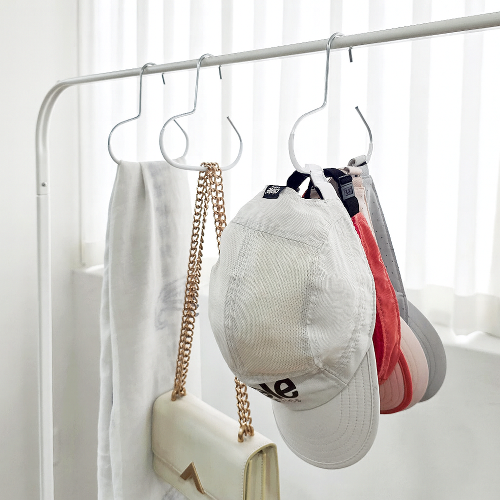 노바리움 다용도 모자 스카프 잡화 정리 걸이 14 x 15 cm, 화이트, 10개 5,600원