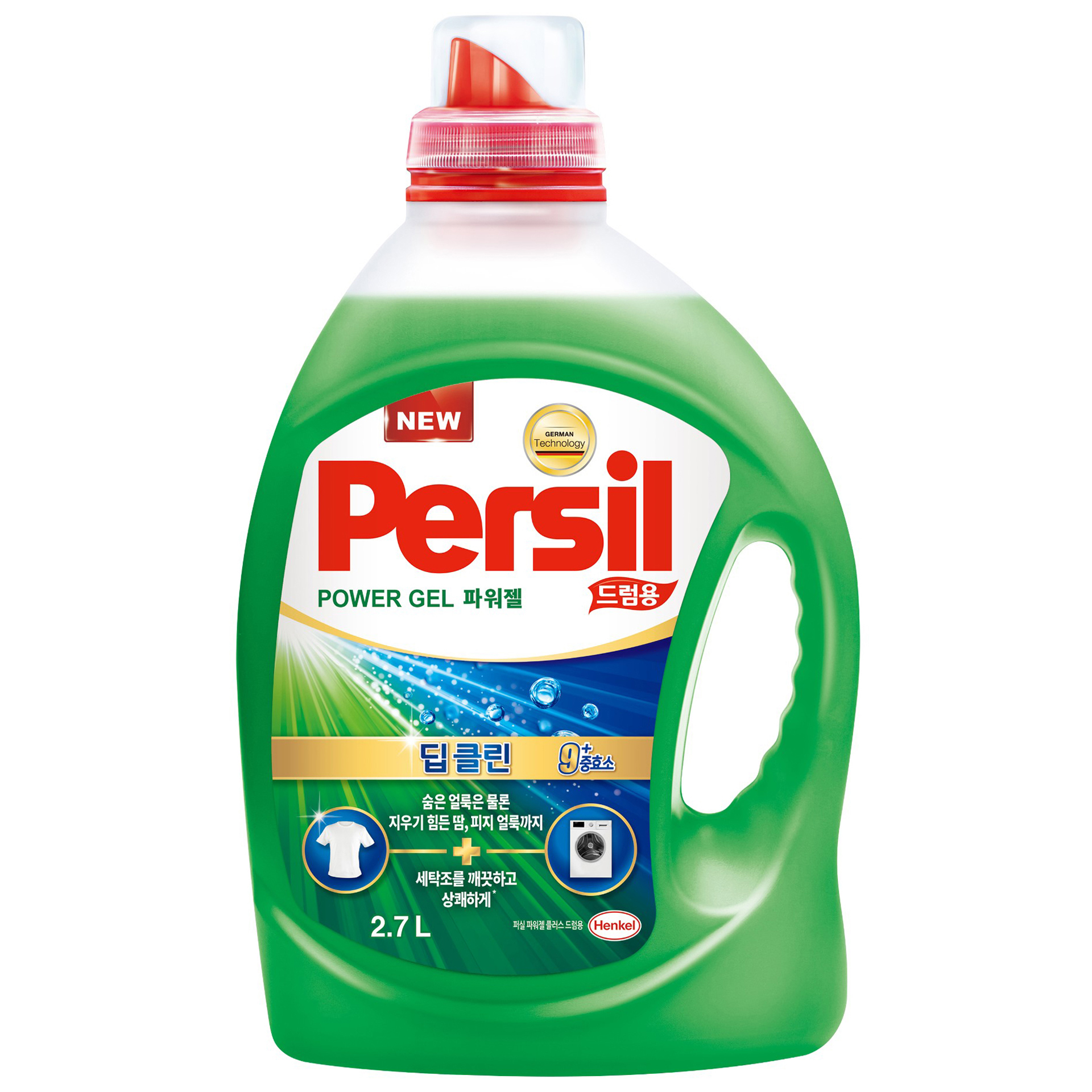 퍼실 딥클린 9중효소 파워젤 드럼용 액상세제 본품 14,600원