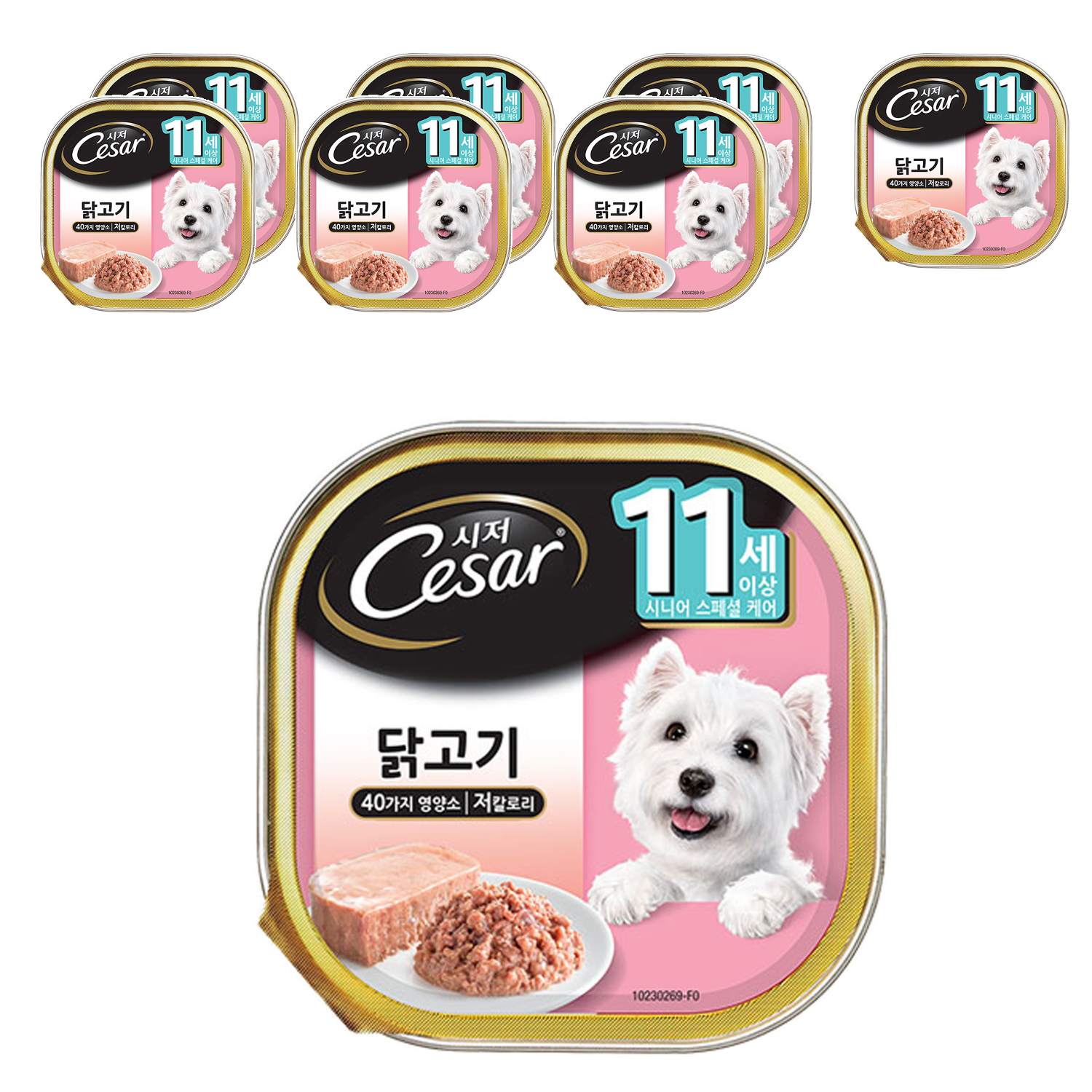 시저 시니어 강아지 주식캔 12,260원