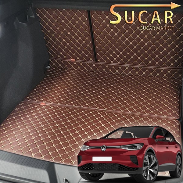 ID4 슈카마켓 퀄팅 트렁크매트 차박매트 폭스바겐, 트렁크 바닥매트(일체형), 폭스바겐 44,900원