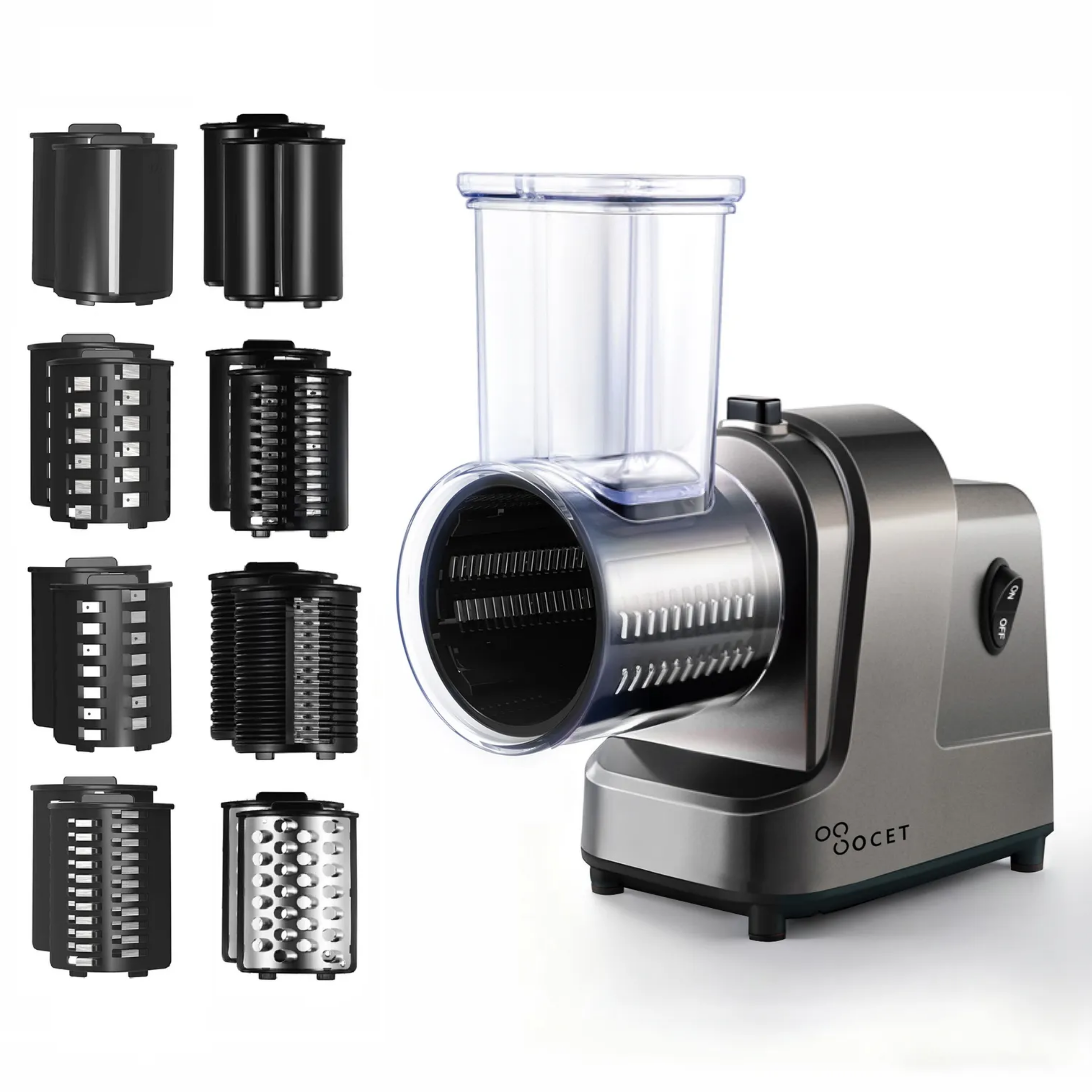 OCET 채써는기계 전동 채칼 무생채 당근 야채슬라이서 자동채칼, 1개 89,000원