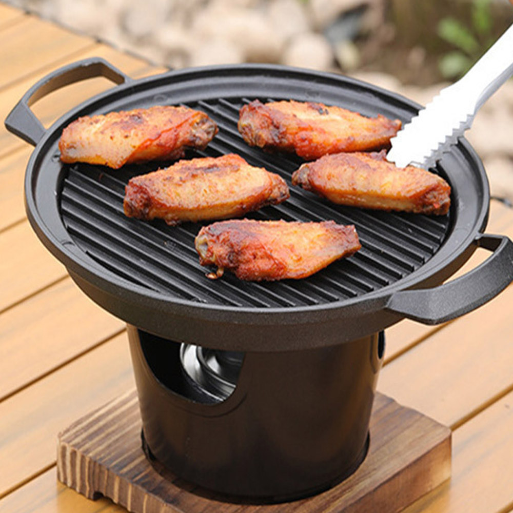 세이프티 1인 미니 화로세트 고체연료화로대 캠핑 그릴불판, 1개 17,800원