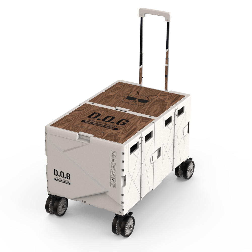 도그독 퍼스트 프리미엄 캠핑 듀얼 웨건 폴딩카트 136,320원