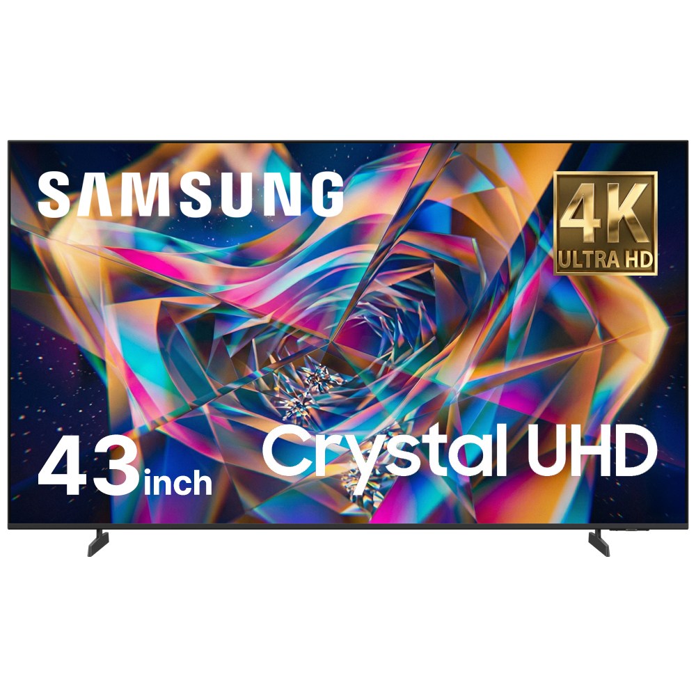 삼성전자 CRYSTAL 4K UHD 스마트 TV, 방문설치, 스탠드형, U8000(25년형), 109cm(43인치) 425,000원