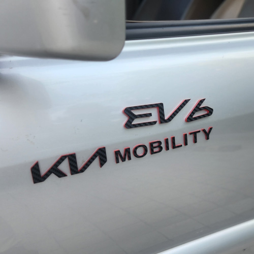 기아 EV6 레터링 엠블럼, EV6레터링 22,000원