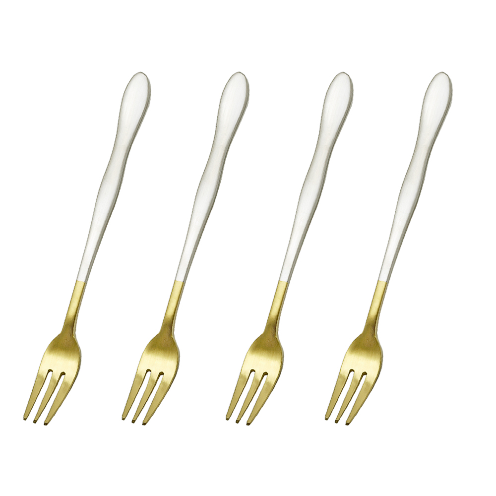 테이블아트 국산 웨이브 투톤 티포크 19,600원