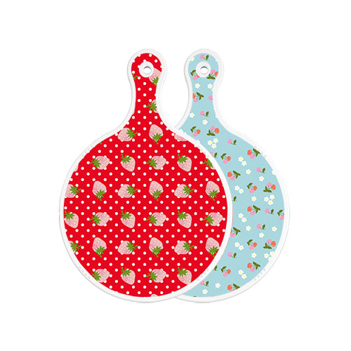 로엠디자인 양면 원형 서빙 도마 레드딸기 4,670원