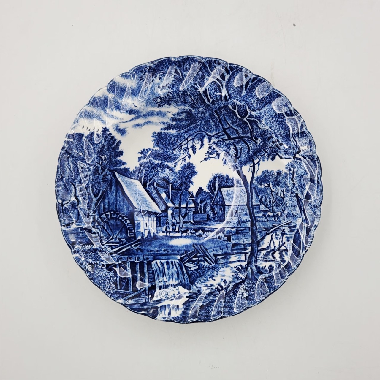 [빈티지] 영국 존슨브라더스 워터밀 씨리얼볼 접시 22,000원