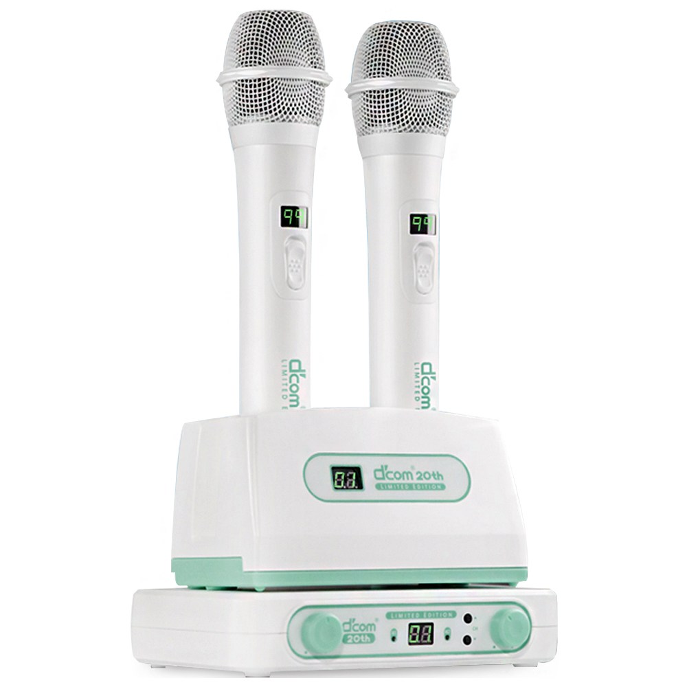 디지탈컴 무선마이크 20th 노래방 마이크 900MHz 2채널 MAX/EVE 호환제품 305,000원
