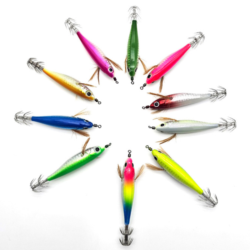 어신피싱 형광홀로그램10P 문어 쭈꾸미 두족류 미끼 에기 20,000원