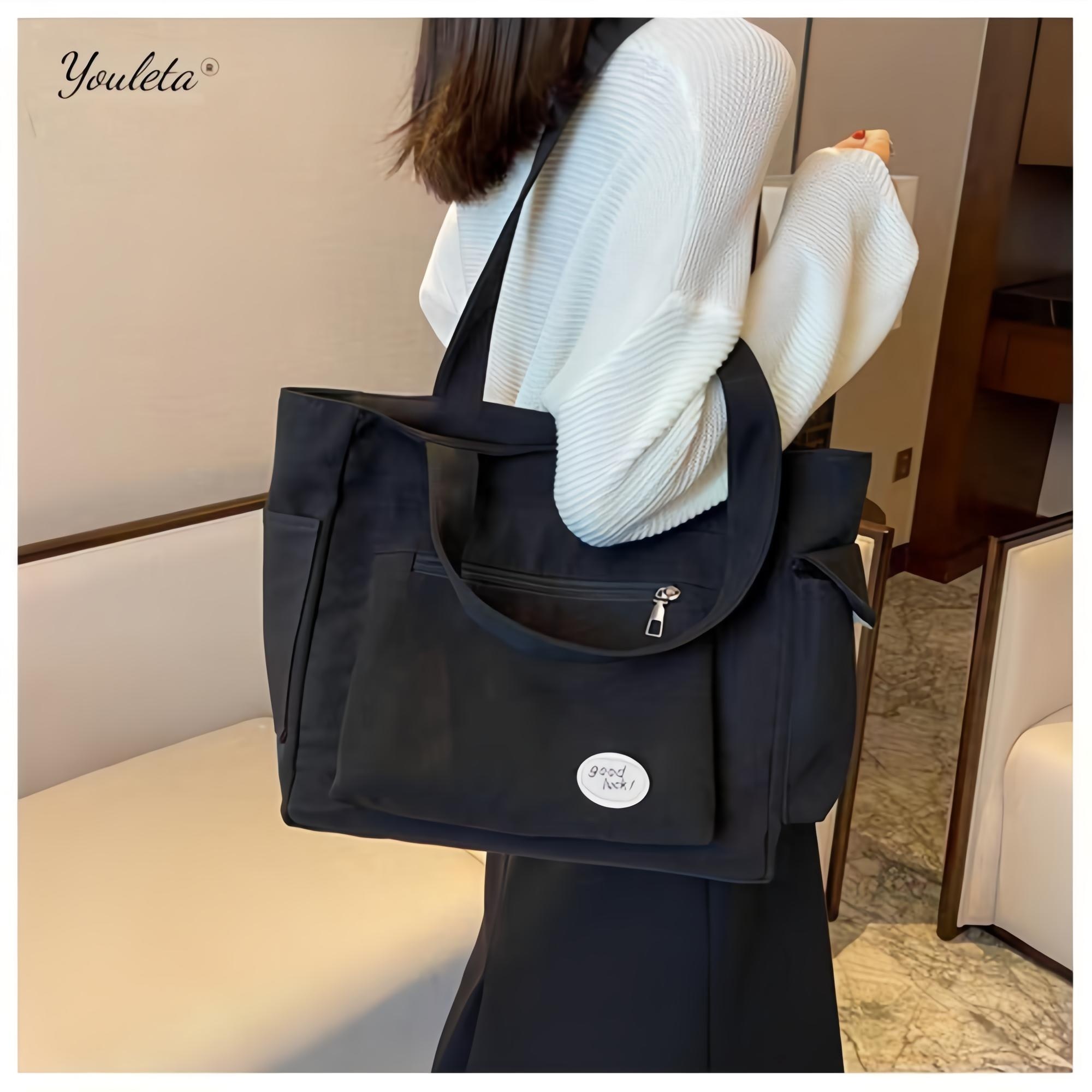 유레타 굿락 지퍼 방수 나일론 에코백 대학생 숄더 가방 8463 18,800원