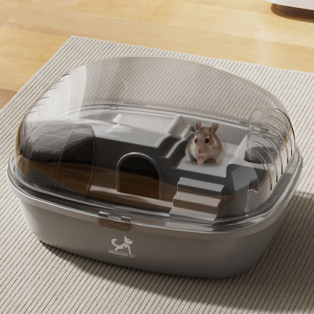 딩동펫 소동물 풀인원 햄스터 케이지 하우스 A타입 36 x 20 cm 9,900원