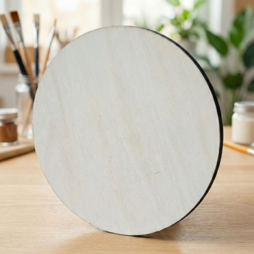 MDF 나무 원형판 15cm 공예용 우드 (5개) 2,500원