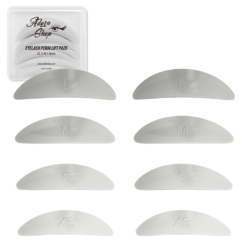 아던샵 셀프 속눈썹 펌 밀착 롯드 4종 x 2p 세트 8,900원