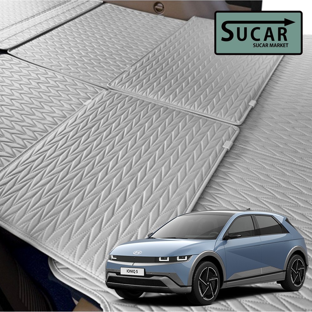 슈카마켓 더뉴 아이오닉5 리노 차박 평탄화매트 프리미엄 고강도 틈새연결 확장보드 바닥 트렁크 1P, 블랙 29,900원