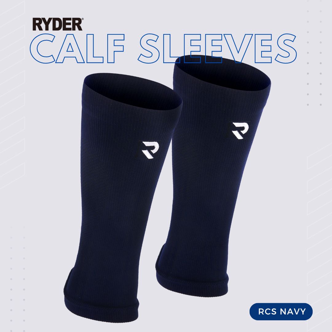 라이더 RYDER 2024 RCS-2 NAVY 네이비 카프 슬리브 종아리 보호대 배드민턴 탁구 스쿼시 30,000원