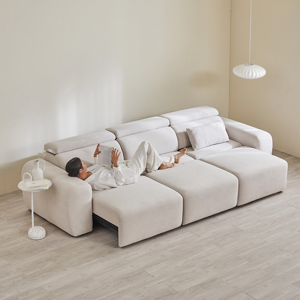 파로마 트리니 무빙 리클라이너 소파 4인용 + 쿠션 3P 방문설치 1,848,000원